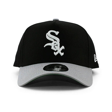 ニューエラ キャップ 9FORTY シカゴ ホワイトソックス MLB A-FRAME SNAPBACK CAP BLACK