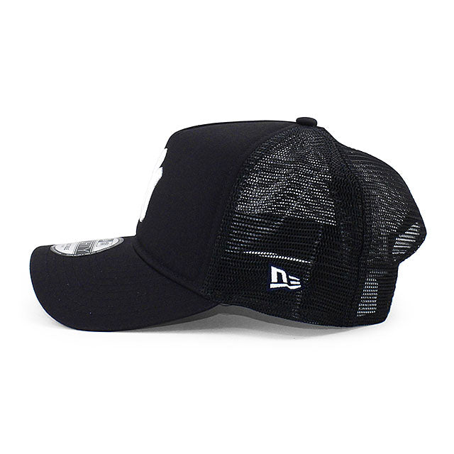 ニューエラ メッシュキャップ 9FORTY ニューヨーク ヤンキース MLB A-FRAME TRUCKER MESH CAP NAVY