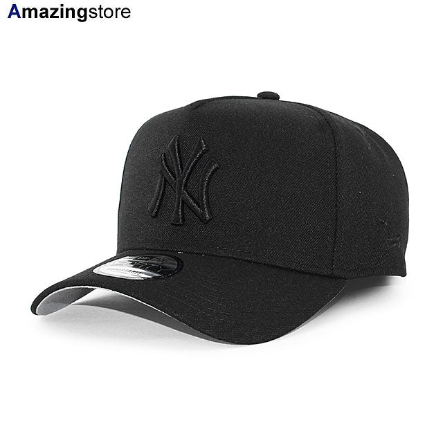 ニューエラ キャップ 9FORTY ニューヨーク ヤンキース MLB A-FRAME SNAPBACK CAP BLACKOUT