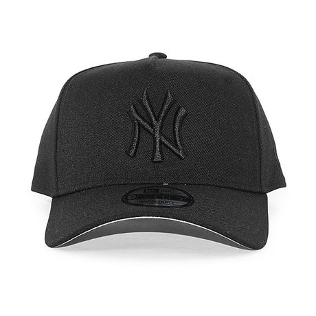 ニューエラ キャップ 9FORTY ニューヨーク ヤンキース MLB A-FRAME SNAPBACK CAP BLACKOUT