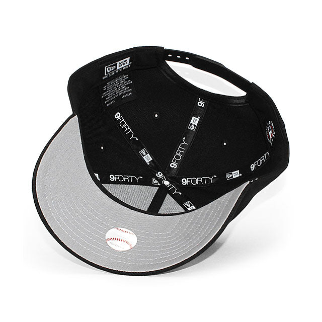 ニューエラ キャップ 9FORTY ニューヨーク ヤンキース MLB A-FRAME SNAPBACK CAP BLACKOUT