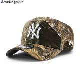 ニューエラ キャップ 9FORTY ニューヨーク ヤンキース MLB A-FRAME SNAPBACK CAP REAL TREE CAMO