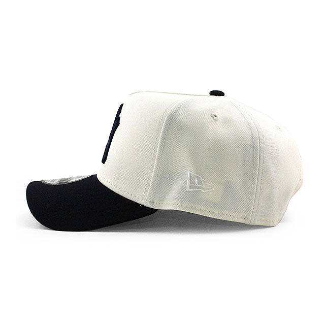ニューエラ キャップ 9FORTY ニューヨーク ヤンキース MLB YANKEE STADIUM KELLY GREEN BOTTOM A-FRAME SNAPBACK CAP CREAM