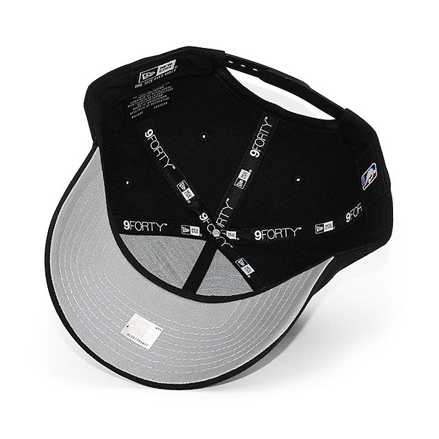 ニューエラ キャップ 9FORTY シカゴ ブルズ NBA A-FRAME SNAPBACK CAP BLACK