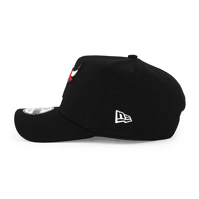 ニューエラ キャップ 9FORTY シカゴ ブルズ NBA A-FRAME SNAPBACK CAP BLACK