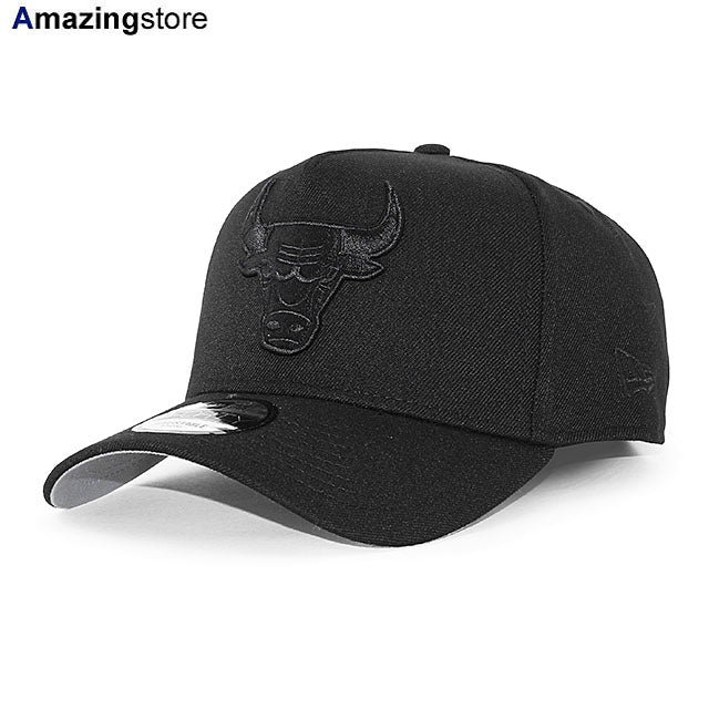 ニューエラ キャップ 9FORTY シカゴ ブルズ NBA A-FRAME SNAPBACK CAP BLACKOUT