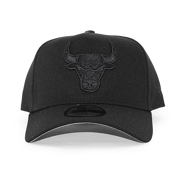 ニューエラ キャップ 9FORTY シカゴ ブルズ NBA A-FRAME SNAPBACK CAP BLACKOUT