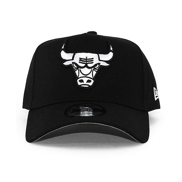 ニューエラ キャップ 9FORTY シカゴ ブルズ NBA A-FRAME SNAPBACK CAP BLACK