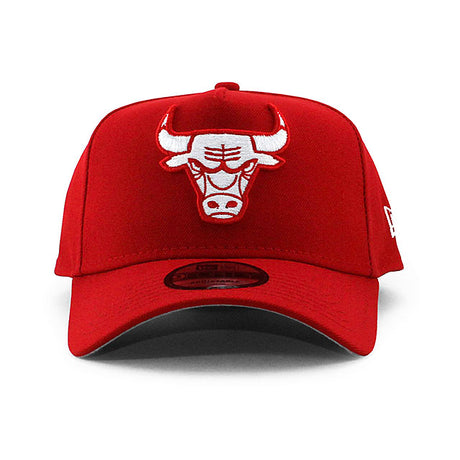 ニューエラ キャップ 9FORTY シカゴ ブルズ NBA A-FRAME SNAPBACK CAP RED