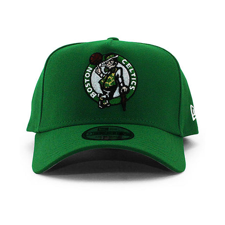 ニューエラ キャップ 9FORTY ボストン セルティックス NBA A-FRAME SNAPBACK CAP GREEN