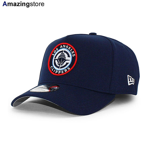 ニューエラ キャップ 9FORTY ロサンゼルス クリッパーズ NBA A-FRAME SNAPBACK CAP NAVY