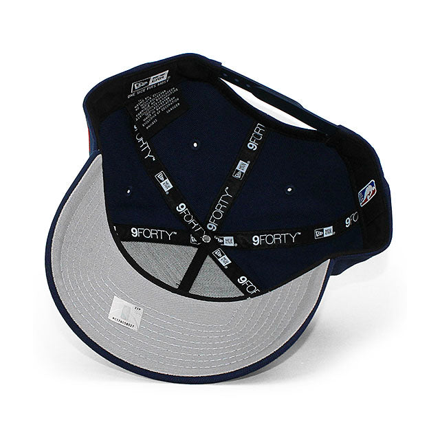 ニューエラ キャップ 9FORTY ロサンゼルス クリッパーズ NBA A-FRAME SNAPBACK CAP NAVY