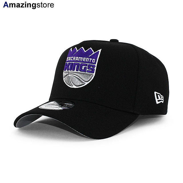 ニューエラ キャップ 9FORTY サクラメント キングス NBA A-FRAME SNAPBACK CAP BLACK