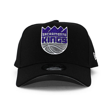 ニューエラ キャップ 9FORTY サクラメント キングス NBA A-FRAME SNAPBACK CAP BLACK