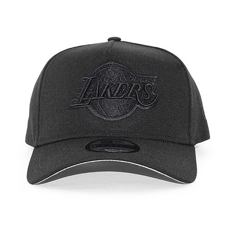 ニューエラ キャップ 9FORTY ロサンゼルス レイカーズ NBA A-FRAME SNAPBACK CAP BLACKOUT