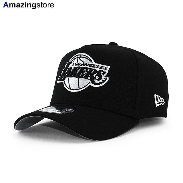 ニューエラ キャップ 9FORTY ロサンゼルス レイカーズ NBA A-FRAME SNAPBACK CAP BLACK