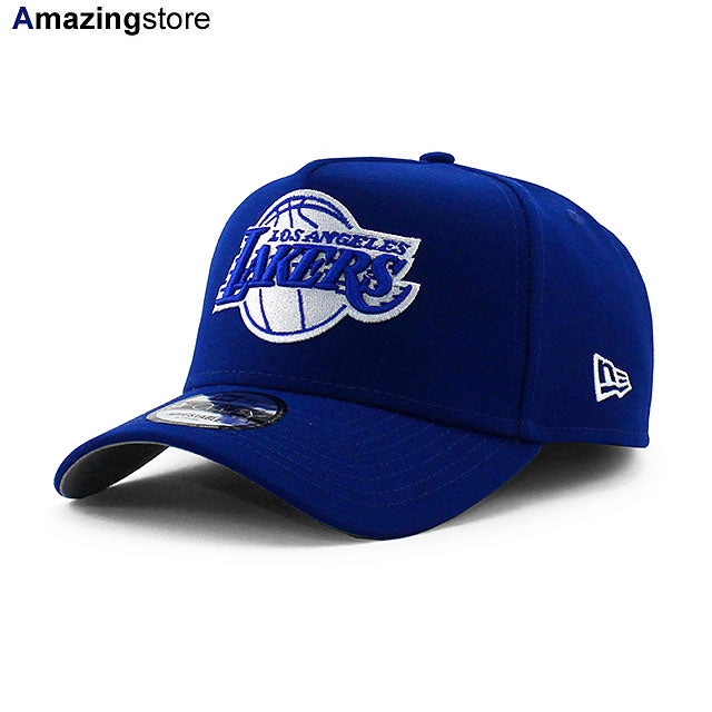 ニューエラ キャップ 9FORTY ロサンゼルス レイカーズ NBA A-FRAME SNAPBACK CAP LT ROYAL