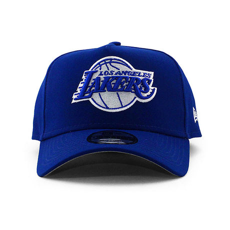 ニューエラ キャップ 9FORTY ロサンゼルス レイカーズ NBA A-FRAME SNAPBACK CAP LT ROYAL