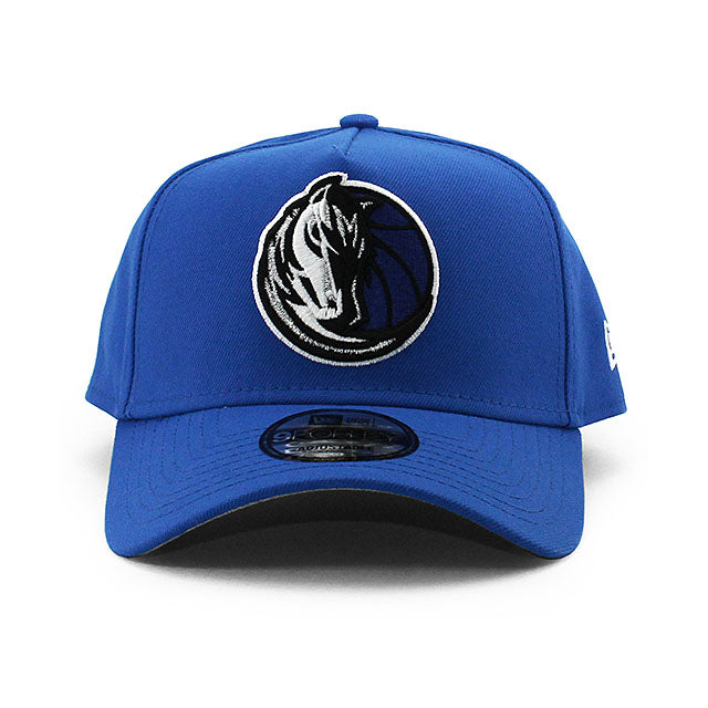 ニューエラ キャップ 9FORTY ダラス マーベリックス NBA A-FRAME SNAPBACK CAP BLUE