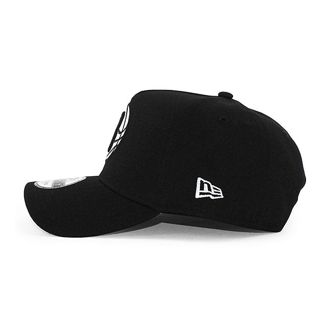 ニューエラ キャップ 9FORTY ブルックリン ネッツ NBA A-FRAME SNAPBACK CAP BLACK