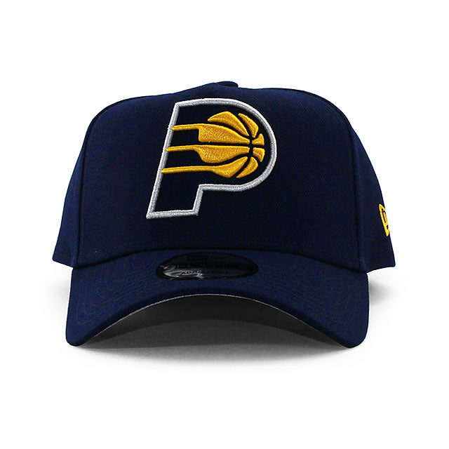 ニューエラ キャップ 9FORTY インディアナ ペイサーズ NBA A-FRAME SNAPBACK CAP NAVY