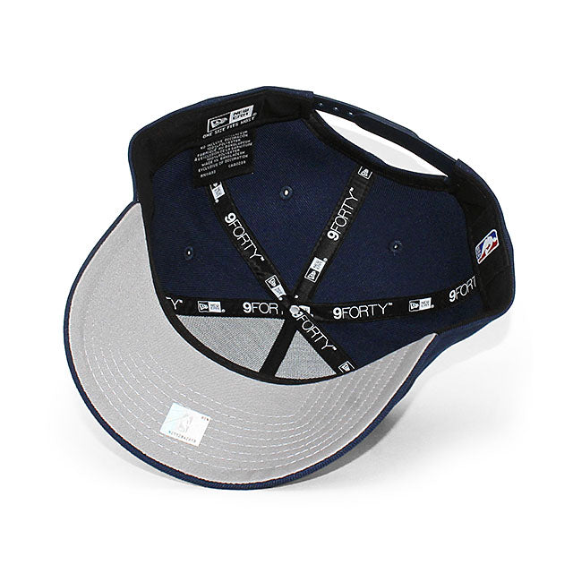 ニューエラ キャップ 9FORTY インディアナ ペイサーズ NBA A-FRAME SNAPBACK CAP NAVY