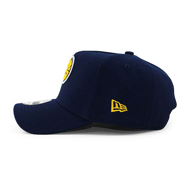 ニューエラ キャップ 9FORTY インディアナ ペイサーズ NBA A-FRAME SNAPBACK CAP NAVY