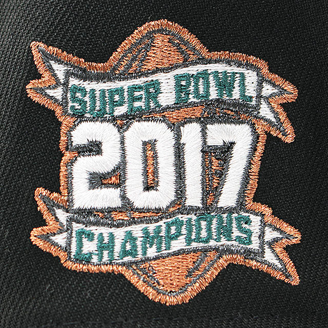 ニューエラ キャップ 9FORTY フィラデルフィア イーグルス NFL SUPER BOWL LII CHAMPS GREY BOTTOM A-FRAME SNAPBACK CAP BLACK