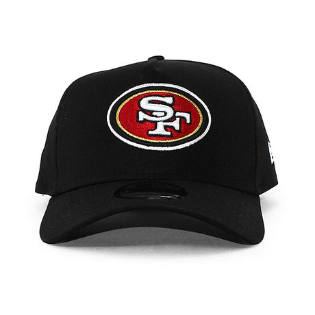ニューエラ キャップ 9FORTY サンフランシスコ 49ERS NFL A-FRAME SNAPBACK CAP BLACK