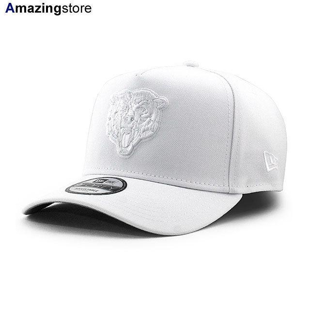 ニューエラ キャップ 9FORTY シカゴ ベアーズ NFL A-FRAME SNAPBACK CAP WHITEOUT