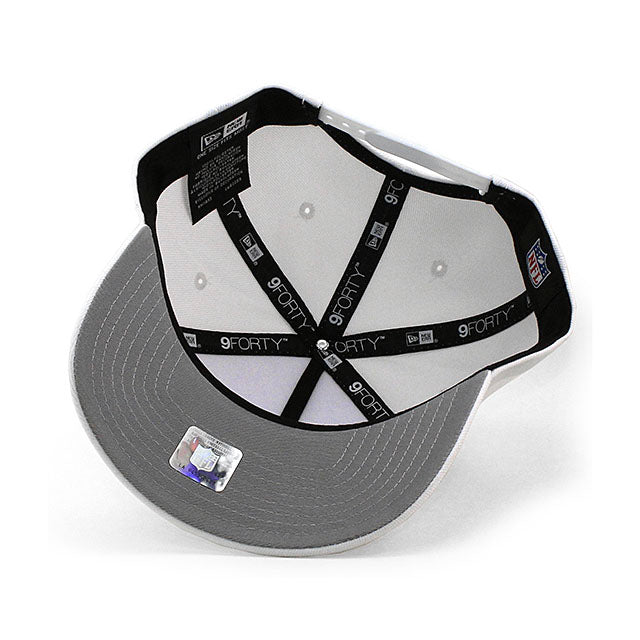 ニューエラ キャップ 9FORTY シカゴ ベアーズ NFL A-FRAME SNAPBACK CAP WHITEOUT