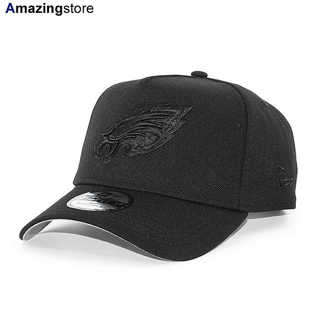 ニューエラ キャップ 9FORTY フィラデルフィア イーグルス NFL A-FRAME SNAPBACK CAP BLACKOUT