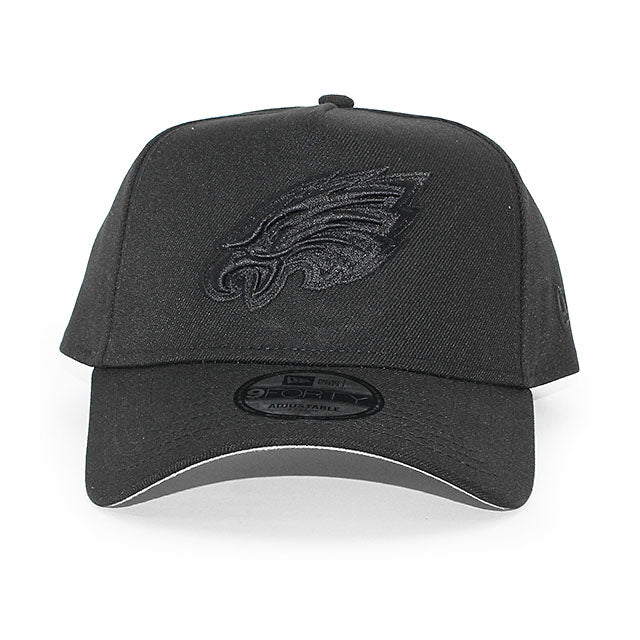 ニューエラ キャップ 9FORTY フィラデルフィア イーグルス NFL A-FRAME SNAPBACK CAP BLACKOUT