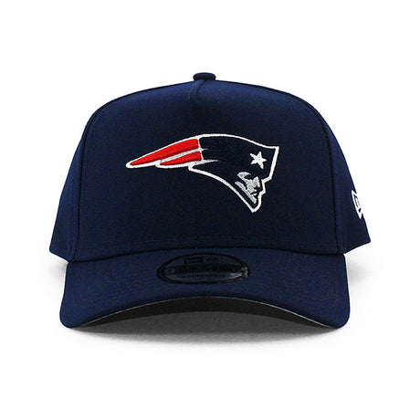 ニューエラ キャップ 9FORTY ニューイングランド ペイトリオッツ NFL A-FRAME SNAPBACK CAP NAVY