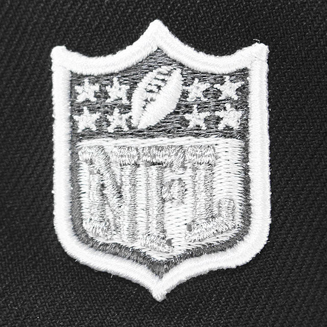 ニューエラ キャップ 9FORTY ラスベガス レイダース NFL GREY BOTTOM A-FRAME SNAPBACK CAP BLACK