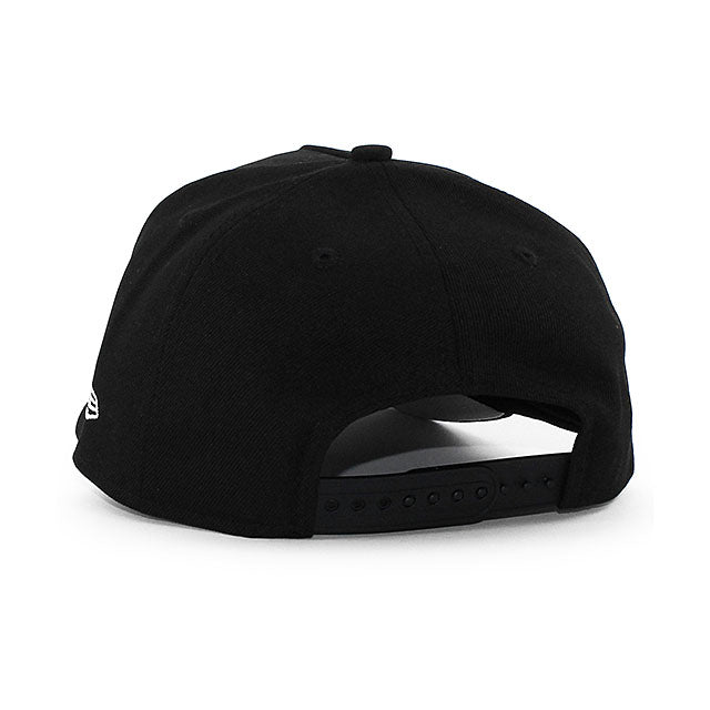 ニューエラ キャップ 9FORTY アナハイム ダックス NHL 30TH GREY BOTTOM A-FRAME SNAPBACK CAP BLACK