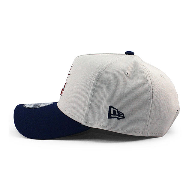 ニューエラ キャップ 9FORTY ニューヨーク レンジャース NHL 85TH GREY BOTTOM A-FRAME SNAPBACK CAP STONE