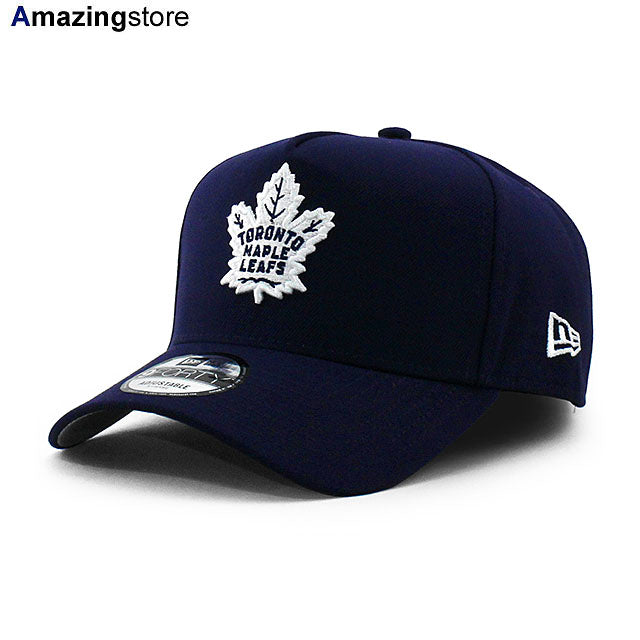 ニューエラ キャップ 9FORTY トロント メープル リーフス NHL A-FRAME SNAPBACK CAP NAVY