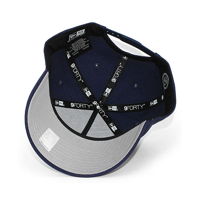 ニューエラ キャップ 9FORTY トロント メープル リーフス NHL A-FRAME SNAPBACK CAP NAVY
