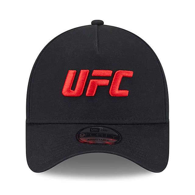 ニューエラ キャップ 9FORTY UFC A-FRAME SNAPBACK CAP BLACK