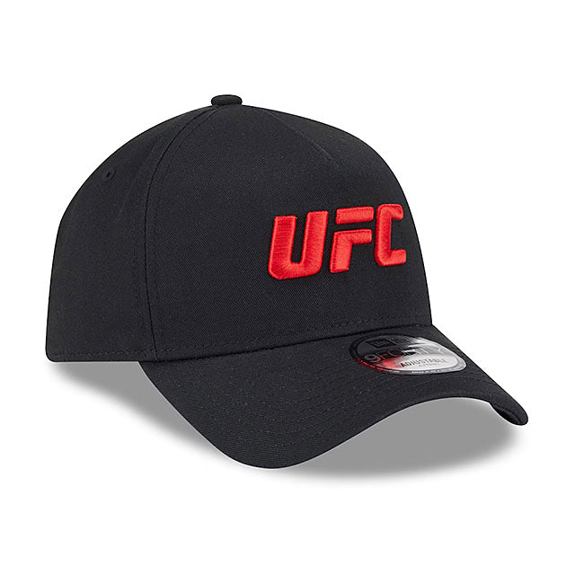 ニューエラ キャップ 9FORTY UFC A-FRAME SNAPBACK CAP BLACK