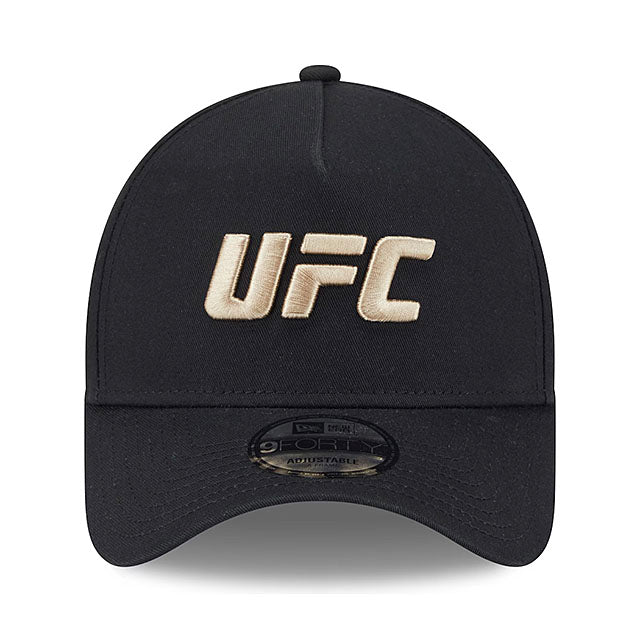 ニューエラ キャップ 9FORTY UFC A-FRAME SNAPBACK CAP BLACK