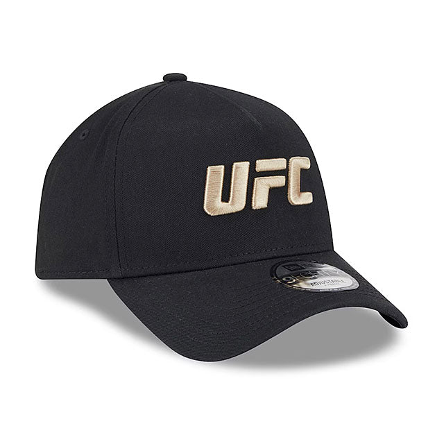 ニューエラ キャップ 9FORTY UFC A-FRAME SNAPBACK CAP BLACK