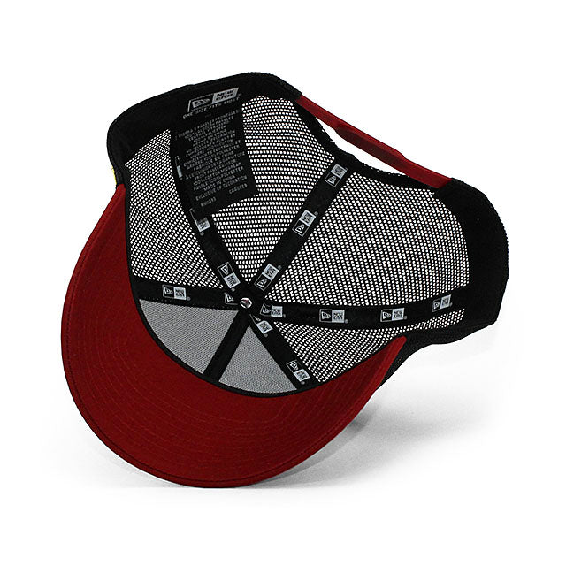 ニューエラ メッシュキャップ ASローマ SERIA A E-FRAME TRUCKER MESH CAP WHITE