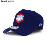 EU AU限定 ニューエラ キャップ 9FORTY シカゴ カブス MLB E-FRAME SNAPBACK CAP BLUE