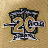 ニューエラ キャップ 9FORTY バーミングハム バロンズ MiLB 20TH ANNIVERSARY GREY BOTTOM A-FRAME SNAPBACK CAP VEGAS GOLD NEW ERA BIRMINGHAM BARONS