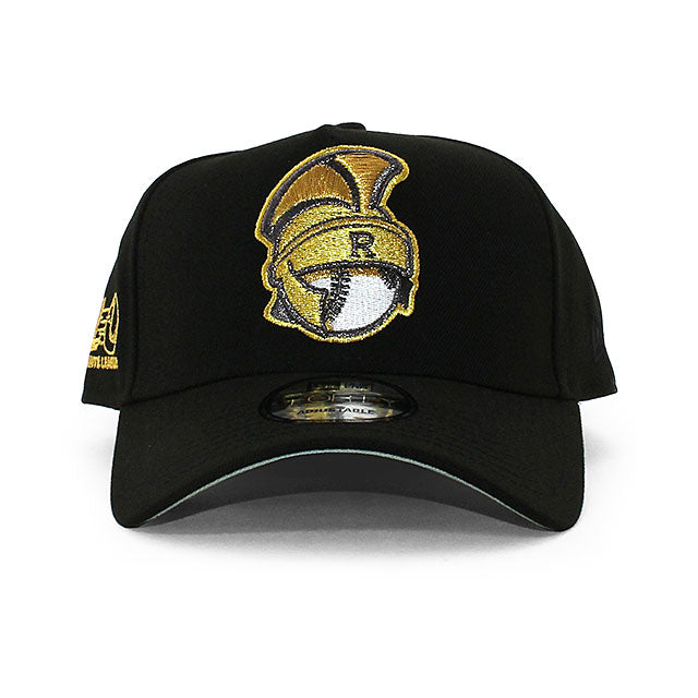 ニューエラ キャップ 9FORTY ローム ブレーブス MiLB SOUTH ATLANTIC LEAGUE EVER GREEN BOTTOM A-FRAME SNAPBACK CAP BLACK