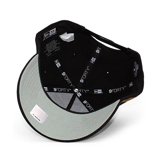 ニューエラ キャップ 9FORTY ローム ブレーブス MiLB SOUTH ATLANTIC LEAGUE EVER GREEN BOTTOM A-FRAME SNAPBACK CAP BLACK