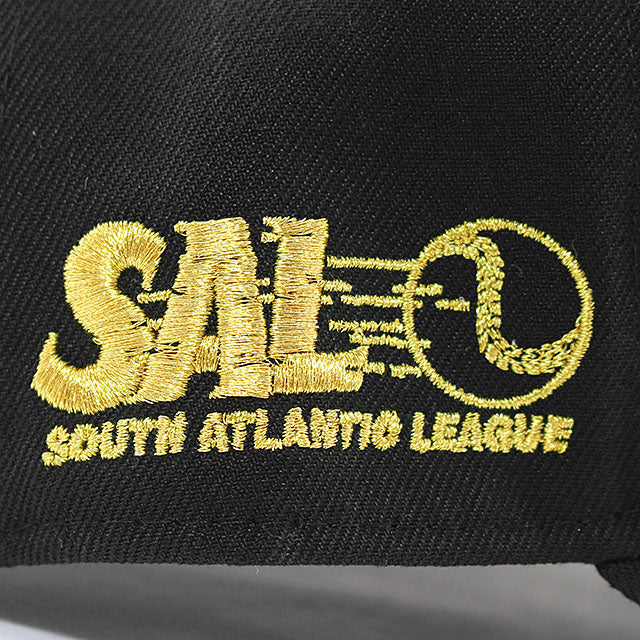 ニューエラ キャップ 9FORTY ローム ブレーブス MiLB SOUTH ATLANTIC LEAGUE EVER GREEN BOTTOM A-FRAME SNAPBACK CAP BLACK