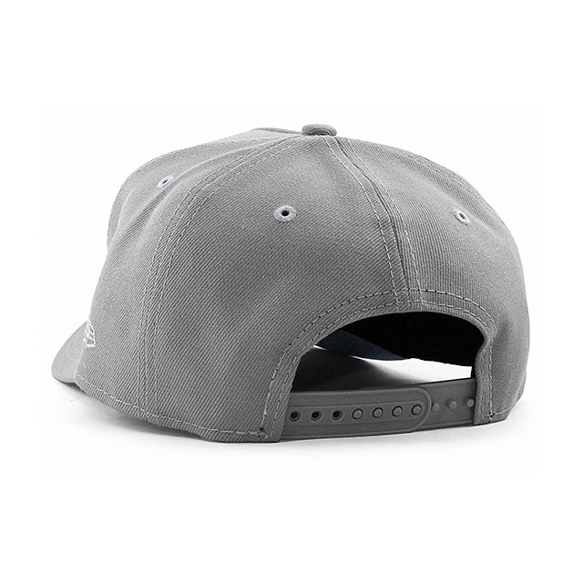 ニューエラ キャップ 9FORTY シカゴ カブス MLB WRIGLEY FIELD 100 YEARS LT BLUE BOTTOM A-FRAME SNAPBACK CAP GREY